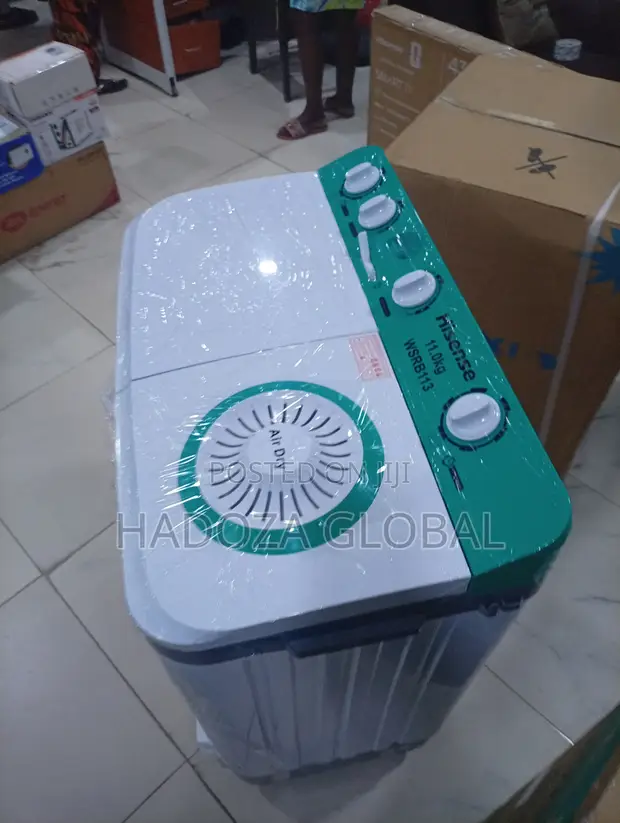 Hisense 11KG Mashin Wanki Mai Keken Gyara (Twin Tub) - 1