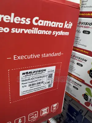 World Vision Wireless CCTV Kit - 4 Channel, 1080p