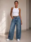 Baggy Jeans - Used Women's Boyfriend Fit - 2