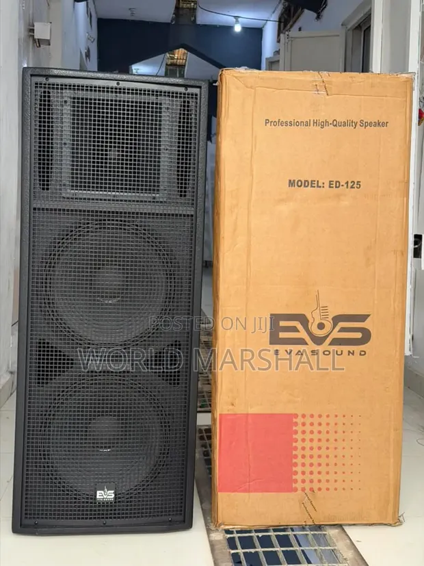 EVA ED125 15-Inch Full Range Speakers (Brand New) - 1