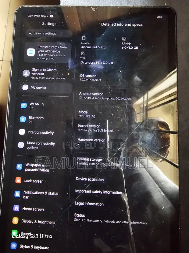 Xiaomi Pad 5 Pro 5G 256GB Blue - 1