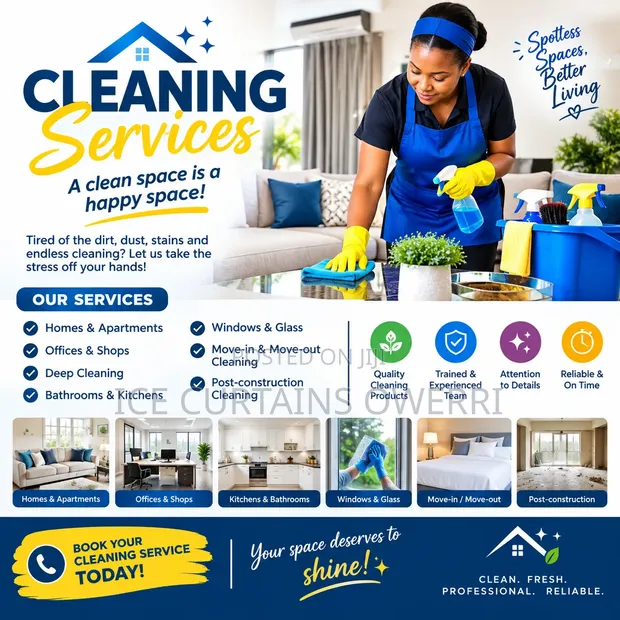 Ice Cleaning Services - Professional Cleaning in Owerri - 1