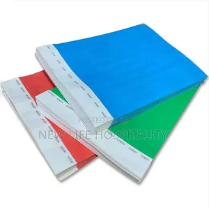 Tyvek Party Paper Tags & Wristbands (100pcs)