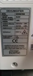 George Home Dehumidifier 20/25L - Removes Odours & Mist - 5