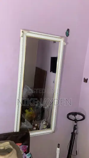 Used Home Items: Mattress, Bed Stand, Fan, Water Drums, Mirror, Chair, Phone, Curtains