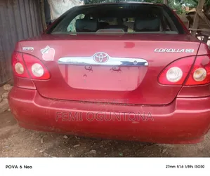 Toyota Corolla 2006 Red - Foreign Used