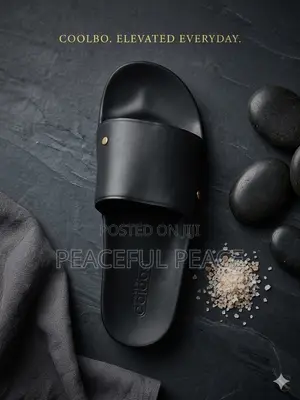 Adidas Slides Na Maza masu Kyau - Baƙi