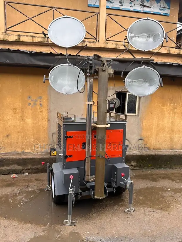 Mobile Diesel Generator Tower Light - 1