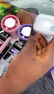 Mini Handheld Fan with LED Torchlight - 1