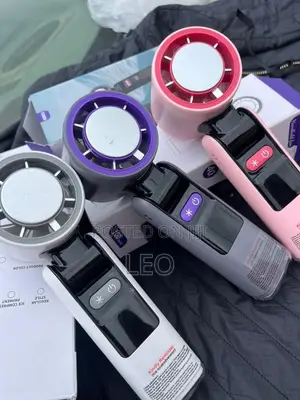 Mini Handheld Fan with LED Torchlight