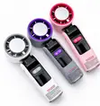Mini Handheld Fan with LED Torchlight - 4