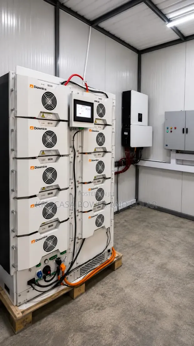 Dawnice 160kWh High-Voltage Commercial Lithium Battery - 1