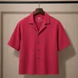 Plain Vintage Shirt - Baki, Girman XL - 4