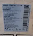 Must 7KWH Duk-a-ɗaya Mai Ƙarfin Hasken Rana 3000W 280AH - 1
