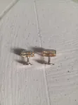 Kyawawan Cufflinks Na Zinare - 1