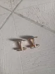 Kyawawan Cufflinks Na Zinare - 4