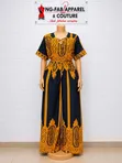 Kyakyawar Jumpsuit Daga Chiffon - Baƙi - 1