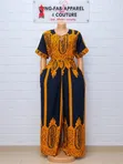 Kyakyawar Jumpsuit Daga Chiffon - Baƙi - 2