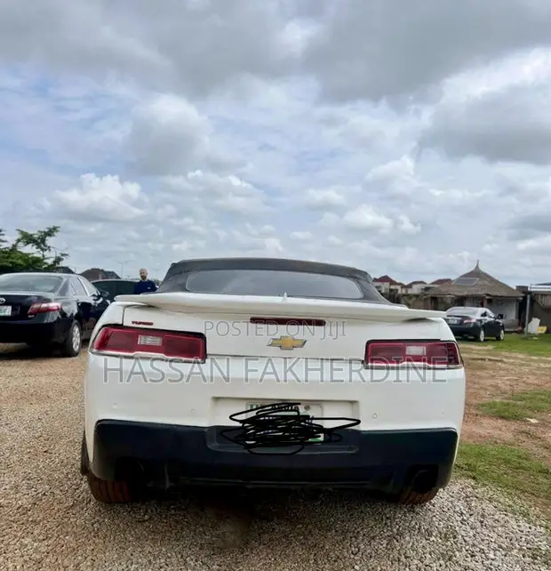 Chevrolet Camaro Convertible 2014 White - 1