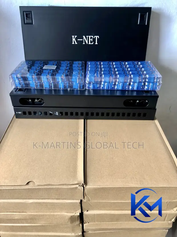 24-Port Fiber Optic Patch Panel (LC/SC) - 1