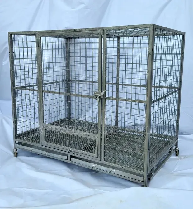 Large Dog Cage - Brand New Metal - 1