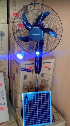 Charweek 16-Inch Fan Mai Cajin Rana Mai Tsayawa