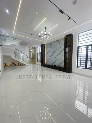 5-Bedroom Fully Detached Duplex with Pool in Gated Estate, Ajah