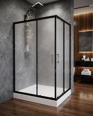 Shower Cubicle - Black Design