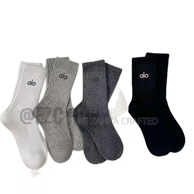 Alo Autumn Pure Cotton Socks - 1