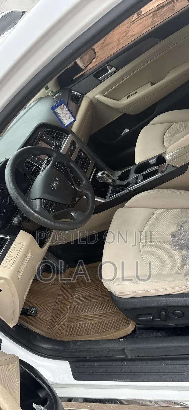 Hyundai Sonata 2015 White - 1
