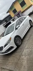 Hyundai Sonata 2015 White - 3