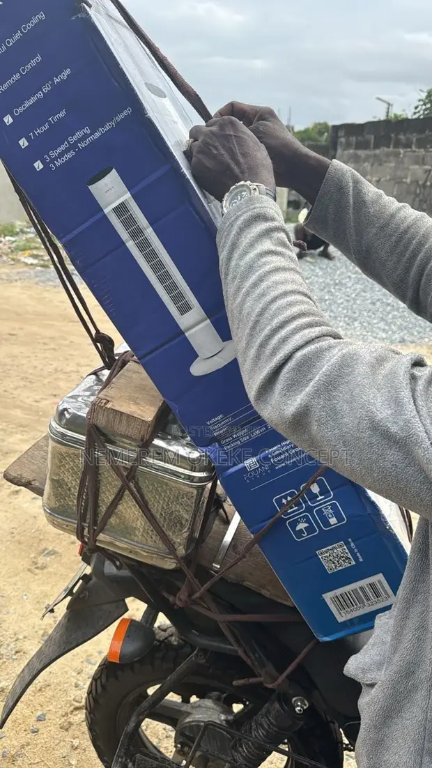 Maxi Tower Fan Mai Girman Inci 40 Tare da Remote - 1