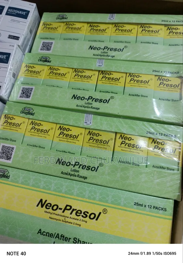 Drugfield Neo-Presol Acne/After Shave Lotion - 25ml - 1