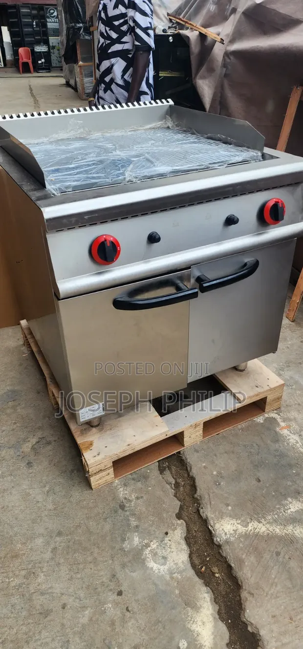 Brand New Standing Gas Griddle - 1