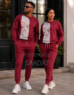 Adult Unisex Two Piece Joggers Set