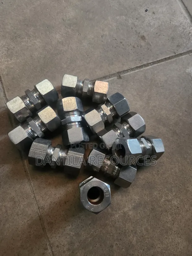15mm Heavy-Duty Stainless Steel Union Compression Fitting - 1