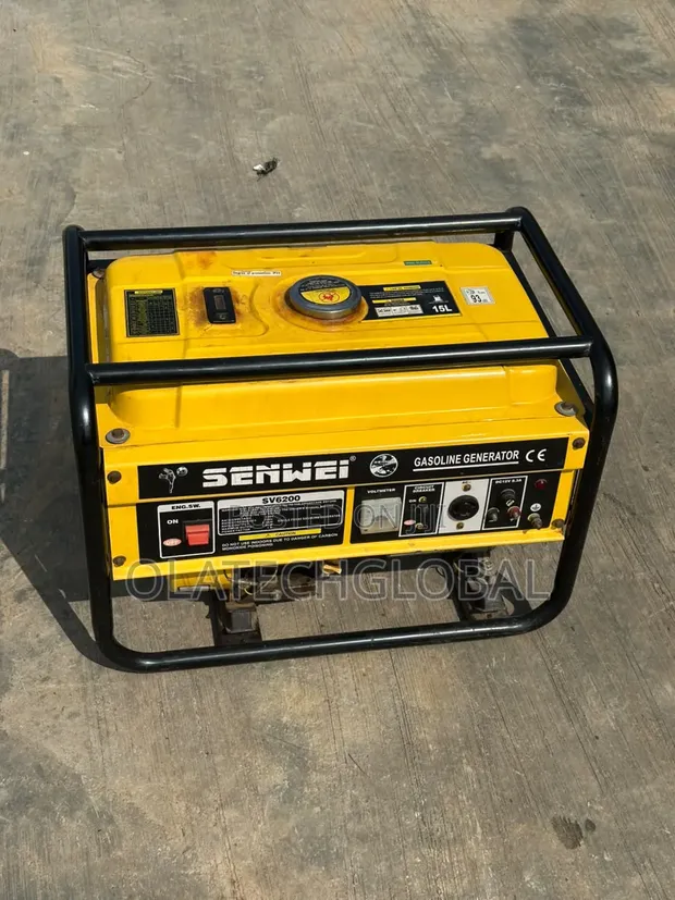 Used Senwei SV6200 Petrol Generator - 1