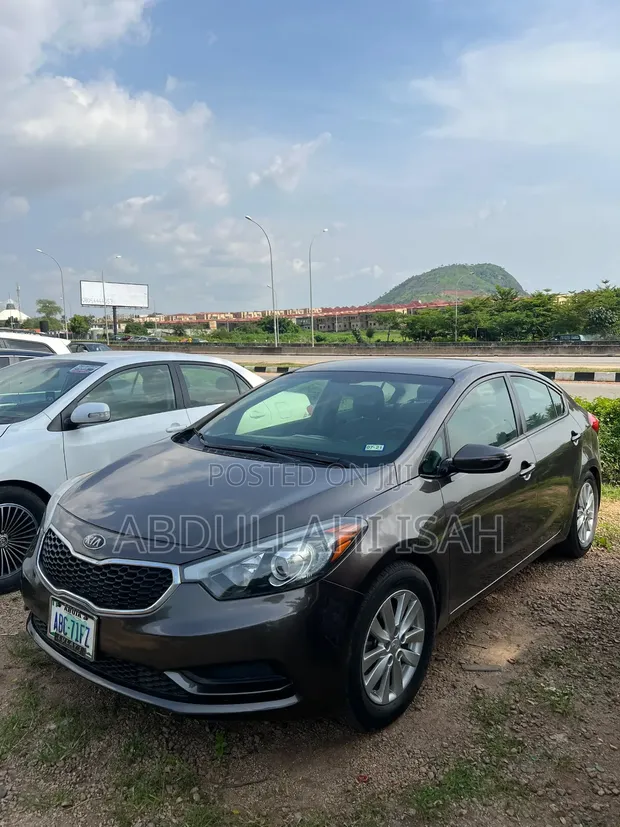 Kia Forte EX Hatchback 2014 Brown - 1