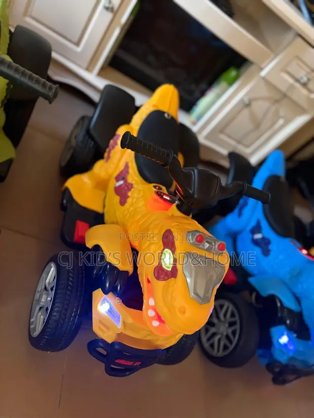 Kids Electric Dinosaur ATV Quad Bike | Brand New Ride-on Toy - 1