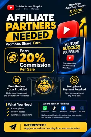 Affiliate Marketers Needed for eBook Promotion