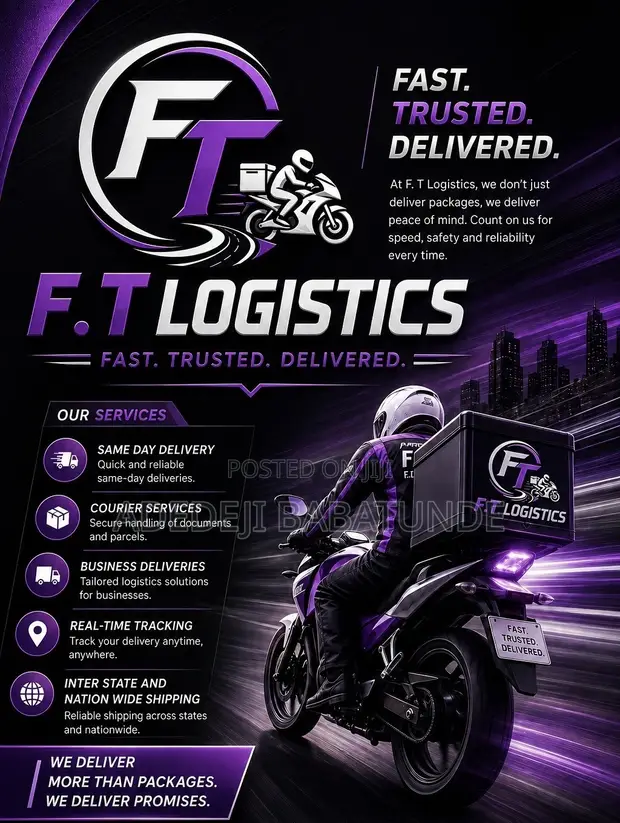 Babban Sabis na Jirgin Sama na F.T Logistics - 1