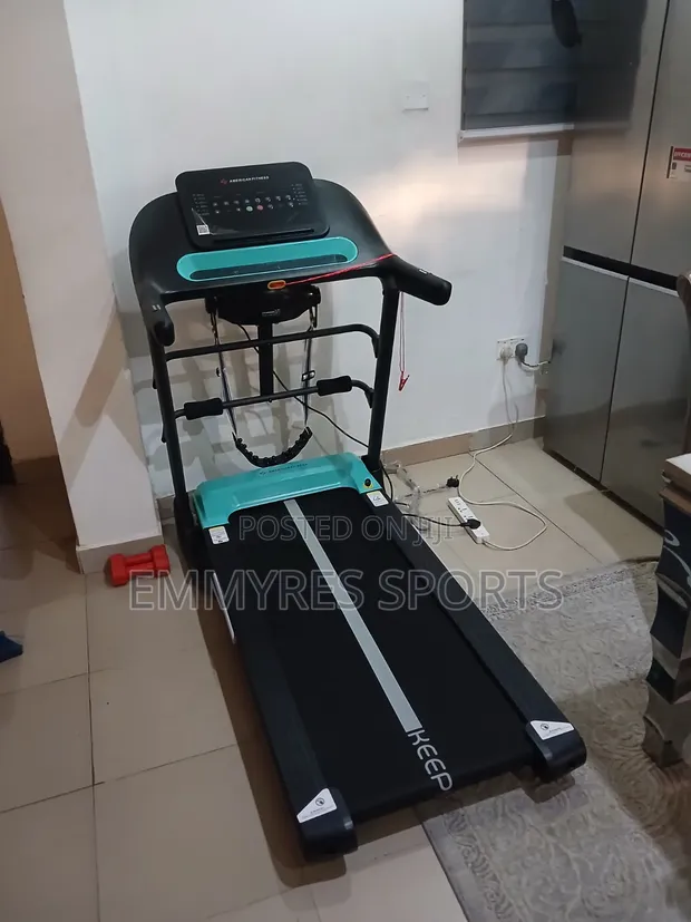 American Fitness 3HP Treadmill with Massager & Twister - 1