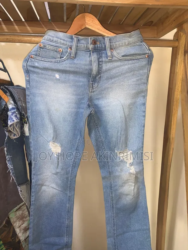 Daban-daban Jeans da Wando na Mata - 1