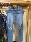 Daban-daban Jeans da Wando na Mata - 3