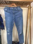 Daban-daban Jeans da Wando na Mata - 4