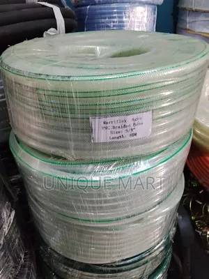 3/8" Food-Grade Braided Hose, 50 Meters