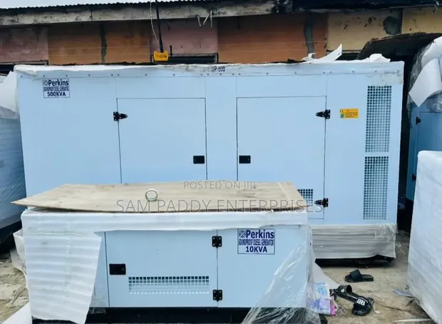 Perkins Soundproof Generator 500KVA - 1