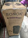 Sonok Double 15-Inch PA System Trolley Speaker with 2 Mics - 4