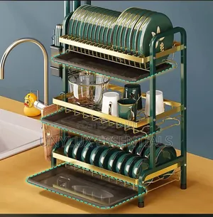 3-Tier Plate Rack