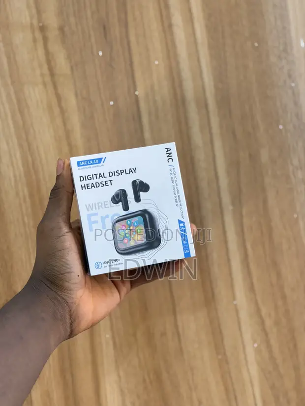 ANC LX-10 Digital Display Wireless Headset - Brand New - 1